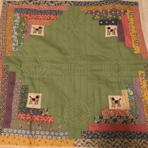 Swaddling quilt handmade
